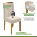 Ver imagem 5 de Kit 2 Cadeiras para Sala de Jantar Astrid