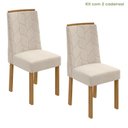 Ver imagem 1 de Kit 2 Cadeiras para Sala de Jantar Astrid