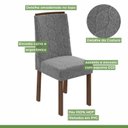 Ver imagem 3 de Kit 2 Cadeiras Astrid Móveis Lopas