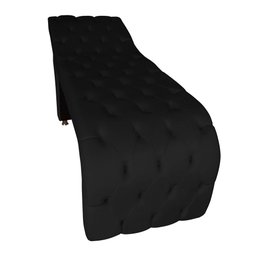 Maca estética capitonê com escada e almofada Veludo Preto - Ninho Decor - 3