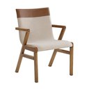Ver imagem 1 de Cadeira de Jantar Estofada com Braço Made Ii - Dt 55258 Wood Prime - Dt