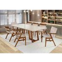 Ver imagem 3 de Cadeira de Jantar Estofada com Braço Made Ii - Dt 55258 Wood Prime - Dt