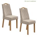 Ver imagem 1 de Kit 2 Cadeiras para Sala de Jantar Vênus 