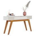 Ver mais imagens de Kit Aparador para Sala de Estar com Mesa de Centro Delta 01 Gaveta C04 Freijó Off White - Lyam