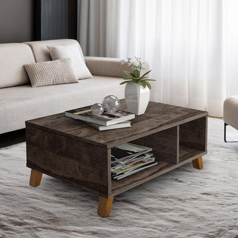 Mesa de Centro Retangular Castani Jordania