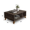 Ver imagem 2 de Mesa de Centro Retangular Castani Jordania