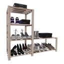 Ver imagem 5 de Armarios Sapateiras Multiuso Design Retro Pinus