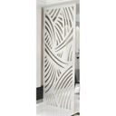 Ver imagem 2 de Painel Vazado Divisória Mdf Madagascar Branco - 1,20x2,60m