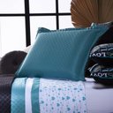 Ver imagem 3 de Kit Colcha Love Tiffany Essential Dupla Face com Lençol Casal 7 Peças Dourados