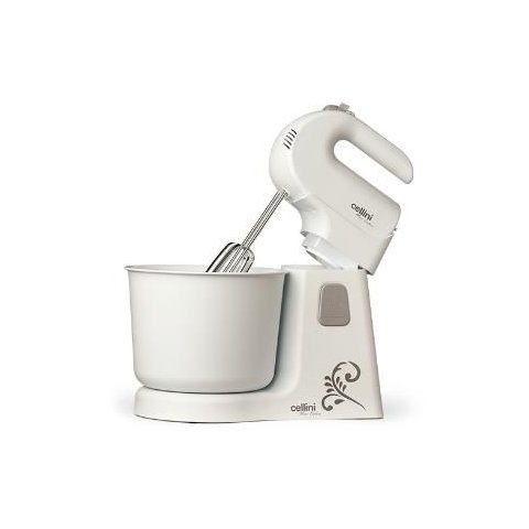 Batedeira Maxi Deluxe Cellini Branco 4 Velocidades 300w 127v