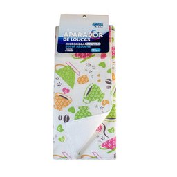 Aparador de Louças Microfibra Estampado - Sortido - 4