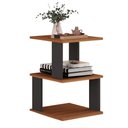 Ver imagem 2 de Mesa de Centro Sala MDF Mesinha Auxiliar Madeira MVD Moveis