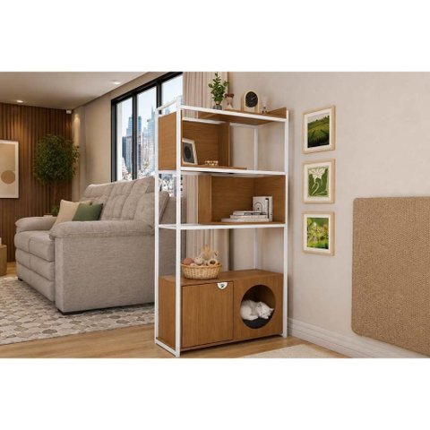 Multiuso Quarto Cama Pet p/ Cão e Gato LI060 Kappesberg Branco