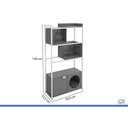 Ver imagem 4 de Multiuso Quarto Cama Pet p/ Cão e Gato LI060 Kappesberg Branco