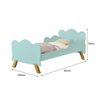 Cama Quarto Juvenil Infantil Angel com Proteção - Menta - Cor: Verde - 3