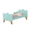 Cama Quarto Juvenil Infantil Angel com Proteção - Menta - Cor: Verde - 1