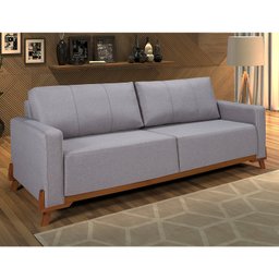 Sofá 4 Lugares 230cm Linho Maldivas  - 2