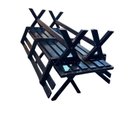 Ver imagem 6 de Conjunto Mesa para Jardim com 4 Bancos Kit Churrasco Yescasa