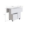Mesa 90X90Cm Tampo Mdp Dobrável Mesa Dobrável - 4