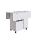 Ver imagem 6 de Mesa 90x90cm Tampo MDP Dobrável Mesa Dobrável Branco