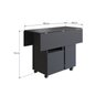 Mesa 90X90Cm Tampo Mdp Dobrável Mesa Dobrável - 4