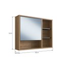 Ver imagem 4 de Espelheira para Banheiro com 1 Porta Lva06 Versato