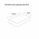 Ver imagem 2 de Pillowtop Breeze 11cm - 100% Latex e Capa Refrescante Medida Solteiro King 96x203cm Opcionais sem