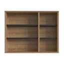 Ver imagem 2 de Gabinete para Banheiro Suspenso 60Cm com Cuba E Espelheira Clvp03 Versato