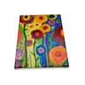 Mini Quadro de Flores Decorativo Pintado a Mão 30x25cm - 5