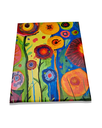 Ver imagem 5 de Mini Quadro de Flores Decorativo Pintado a Mão 30x25cm