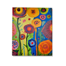 Mini Quadro de Flores Decorativo Pintado a Mão 30x25cm - 2