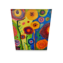 Ver imagem 6 de Mini Quadro de Flores Decorativo Pintado a Mão 30x25cm