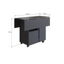 Ver imagem 6 de Armário Lateral com Mesa Dobrável Berlim