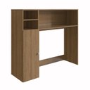 Ver imagem 3 de Armário Lateral com Mesa Dobrável Berlim Bege/Mel