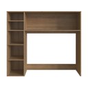 Ver imagem 2 de Armário Lateral com Mesa Dobrável Berlim Bege/Mel