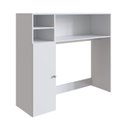 Ver imagem 2 de Armário Lateral com Mesa Dobrável Berlim Branco