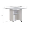 Ver imagem 5 de Armário Lateral com Mesa Dobrável Berlim