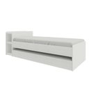 Ver imagem 3 de Bicama Solteiro Madeira Maciça com Baú e Escrivaninha Hashtag Inter Link Yescasa