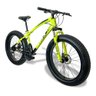 Bicicleta Fat Bike GTR-X Aro 26 Pneus 4.0 Freios a Disco Câmbios Shimano - Amarela/Preto - 2