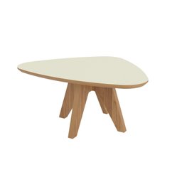 Mesa de Centro Orgânica 65cm 100% MDF Nature - 2