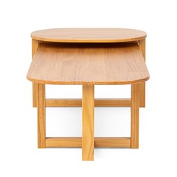 Mesa de Centro 120,5cm Madeira Maciça Ocre Yescasa - 8 Mesa de Centro 120,5cm Madeira Maciça Ocre Yescasa - 8