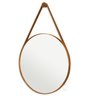 Espelho Redondo Decorativo Adnet Escandinavo 60cm com Suporte Rei dos Vidros - 4