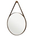 Ver imagem 3 de Espelho Redondo Decorativo Adnet Escandinavo 60cm com Suporte Rei dos Vidros