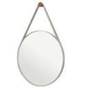 Ver imagem 4 de Espelho Redondo Decorativo Adnet Escandinavo 60cm com Suporte Rei dos Vidros