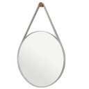 Ver imagem 4 de Espelho Redondo Decorativo Adnet Escandinavo 60cm com Suporte Rei dos Vidros