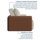 Ver imagem 7 de Sofá Cama Retrátil e Reclinável 3 Lugares 225cm Jequitibá CabeCasa MadeiraOriginals