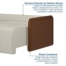 Sofá Cama Retrátil e Reclinável 3 Lugares 225cm Jequitibá CabeCasa MadeiraOriginals - 9