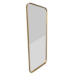 Espelho Grande Corpo Inteiro de Parede Moldura Aço 170x70cm Rei dos Vidros - 2