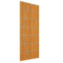 Ver imagem 2 de Kit 2 Portas de Madeira Frisada U.v 210cm X 80cm - R20c:cerejeira