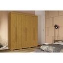 Ver imagem 1 de Guarda Roupa Solteiro 6 Portas e 3 Gavetas Paolla Cinamomo - Acp
